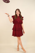 Game Day Ruffle Dress - Jess Lea Boutique