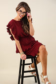 Game Day Ruffle Dress - Jess Lea Boutique