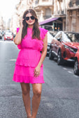 PREORDER-Game Day Ruffle Dress