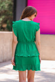 PREORDER-Game Day Ruffle Dress
