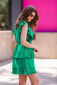 PREORDER-Game Day Ruffle Dress