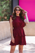 PREORDER-Game Day Ruffle Dress