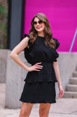 PREORDER-Game Day Ruffle Dress