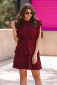PREORDER-Game Day Ruffle Dress