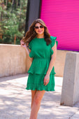 PREORDER-Game Day Ruffle Dress