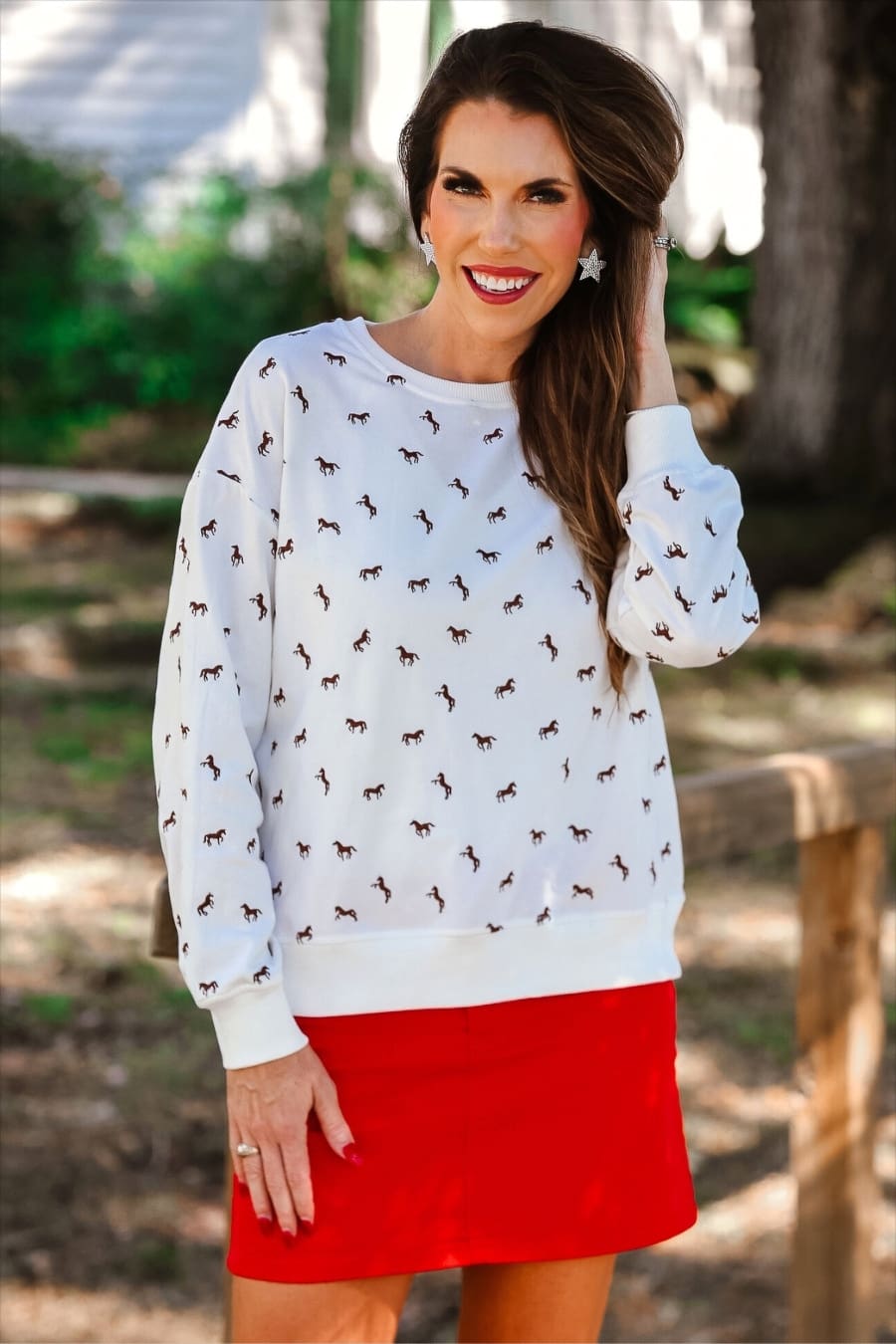 Giddy Up Terry Pullover - Jess Lea Boutique