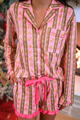 Gingerbread Lane Ruffle Pajama Set - Jess Lea Boutique
