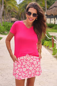 Gingham Garden Party Skort - Jess Lea Boutique