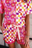 Groovy Garden Ruffle Pajama Set - Jess Lea Boutique