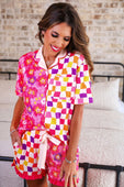 Groovy Garden Ruffle Pajama Set - Jess Lea Boutique