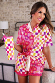 Groovy Garden Ruffle Pajama Set - Jess Lea Boutique