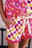 Groovy Garden Ruffle Pajama Set - Jess Lea Boutique