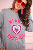 Heart Breaker Sequin Pullover - Jess Lea Boutique