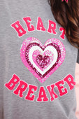 Heart Breaker Sequin Pullover - Jess Lea Boutique