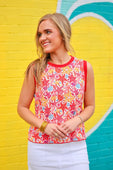 Heatwave Ribbed Tank- Starfish Coast - Jess Lea Boutique