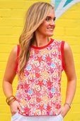 Heatwave Ribbed Tank- Starfish Coast - Jess Lea Boutique