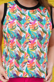 Heatwave Ribbed Tank- Tropic Pop - Jess Lea Boutique