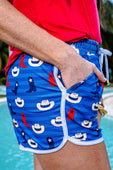 PREORDER-Hey There Cowboy Drawstring Everyday Shorts