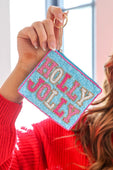 Holly Jolly Coin Purse - Jess Lea Boutique