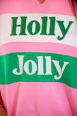 Holly Jolly Color Block Pullover - Jess Lea Boutique