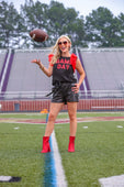 PREORDER-It's Game Day Sequin Patch Top - Jess Lea Boutique