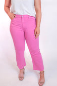 Jade Cropped Color Jeans