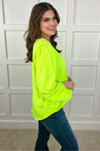 PREORDER-Jamie Balloon Sleeve Top