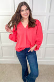 PREORDER-Jamie Balloon Sleeve Top