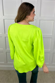 PREORDER-Jamie Balloon Sleeve Top