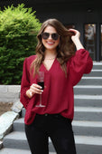 Jamie Balloon Sleeve Top - Jess Lea Boutique
