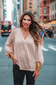 Jamie Balloon Sleeve Top - Jess Lea Boutique