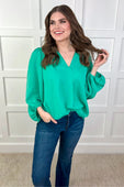 PREORDER-Jamie Balloon Sleeve Top