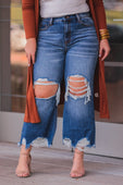 Jayce Dark Distressed Denim