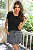 Jess Lea Basic Tee- Black - Jess Lea Boutique