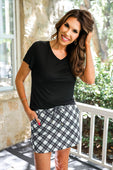 Jess Lea Basic Tee- Black - Jess Lea Boutique