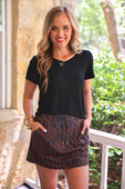 Jess Lea Basic Tee- Black - Jess Lea Boutique