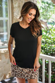 Jess Lea Basic Tee- Black - Jess Lea Boutique