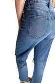 Joel Dark Distressed Denim Jeans