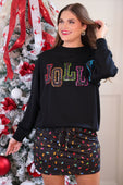 PREORDER- Jolly Patch Pullover - Jess Lea Boutique