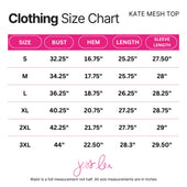 Kate Mesh Top- GiGi the Ghost - Jess Lea Boutique
