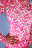 Kylie Lace Top- Pink Romance - Jess Lea Boutique