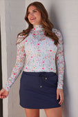 Kylie Lace Top- Spring Happy Blooms - Jess Lea Boutique