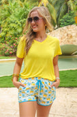 La Vita Lemon Everyday Shorts - Jess Lea Boutique