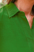 Lainey Tie Sleeve Top- Green - Jess Lea Boutique