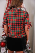 PREORDER- Lana Top- Plaid & Prowl - Jess Lea Boutique