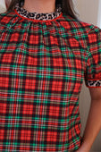 PREORDER- Lana Top- Plaid & Prowl - Jess Lea Boutique