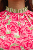 Lana Top- Sweet Roses - Jess Lea Boutique
