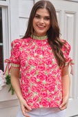 Lana Top- Sweet Roses - Jess Lea Boutique