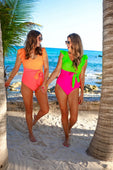 PREORDER-Laying Poolside Color Block Swimsuit