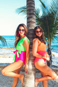 PREORDER-Laying Poolside Color Block Swimsuit